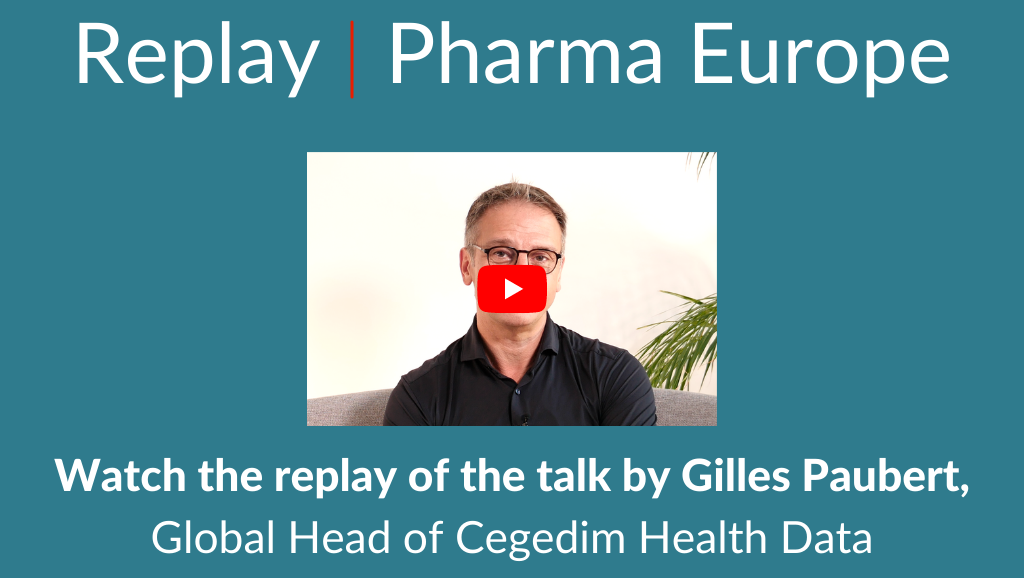 Pharma Europe 2021: watch the replay of the talk by Gilles Paubert