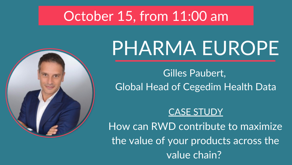 Cegedim Health Data is a Gold Sponsor of Pharma Europe