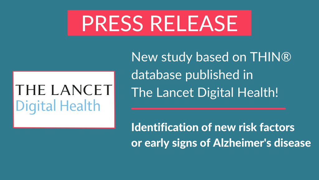 New study based on THIN® database published in The Lancet Digital Health!